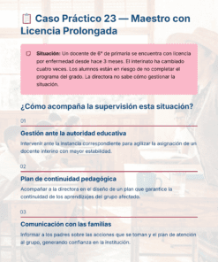 Guía de Apoyo Promoción Vertical Función SUPERVISORES - USICAMM 2026 - 2027 + (Simulador 90 Reactivos) 21 Un documento de caso práctico en español titulado