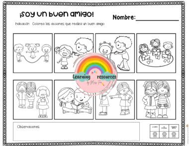 Rincones de aprendizaje: "Un corazón para cada amigo el arte de contar - Image 4