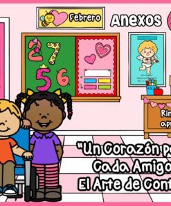 Rincones de aprendizaje: "Un corazón para cada amigo el arte de contar