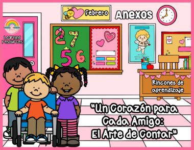 Rincones de aprendizaje: "Un corazón para cada amigo el arte de contar