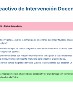 48 Simulador Reactivo de Intervencion Docente Subarea 21