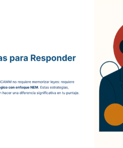 Gráfico que muestra a una mujer escribiendo con un bolígrafo, con aire pensativo. A la izquierda, texto en español: 