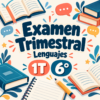 Examen Lenguajes 1T 6° en base a Planeación integraadora