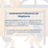 Guía de Estudio HORAS ADICIONALES EDUCACIÓN FÍSICA Primaria y Secundaria- USICAMM 2026 - 2027 + (Simulador 90 Reactivos) 25 Gráfico con texto que explica la autonomía profesional de los profesores, destacando su importancia en las decisiones curriculares y adaptando la enseñanza a la realidad de cada grupo y comunidad escolar. De fondo, ilustraciones de niños jugando.