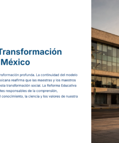 Guía de Estudio PROMOCIÓN HORIZONTAL INGLÉS – USICAMM 2026 – 2027 + (Simulador 90 Reactivos) 22 4 Contexto de Transformacion Educativa en Mexico