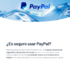 GUÍA COMPLETA PAYPAL – DOMINA LOS PAGOS ONLINE DESDE CERO 23 Logotipo de PayPal junto a un texto que explica cómo protege tu información financiera y previene el fraude al realizar pagos de forma privada.