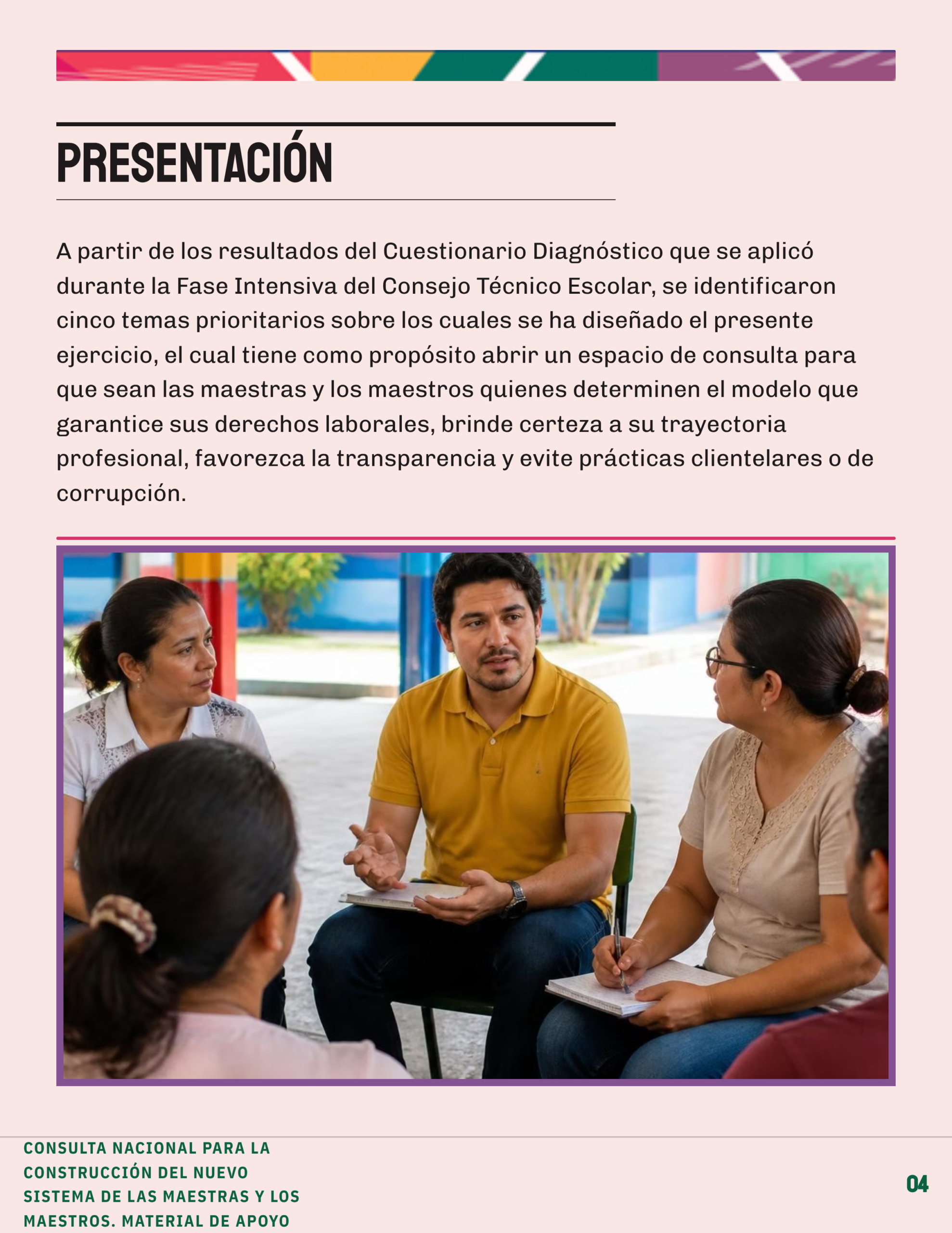 CTE 2DA SESIÓN OCTUBRE 2026 | CARPETA CONTESTADA | CONSULTA NACIONAL CONSTRUCCIÓN DEL NUEVO SISTEMA DE LAS MAESTRAS Y LOS MAESTROS 9 CTE 2DA SESIÓN OCTUBRE 2026 | CARPETA CONTESTADA | CONSULTA NACIONAL CONSTRUCCIÓN DEL NUEVO SISTEMA DE LAS MAESTRAS Y LOS MAESTROS - Imagen 9