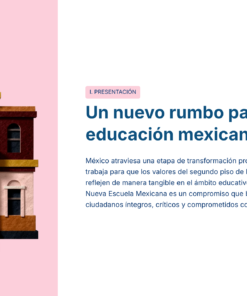 4 Un nuevo rumbo para la educacion mexicana