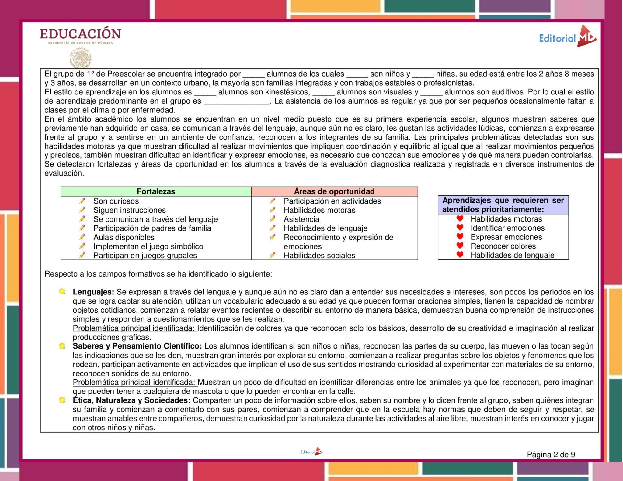 Planeación Sombrero Mexicano para Preescolar 3 Planeación Sombrero Mexicano para Preescolar - Image 3