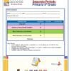 Exámenes de Primaria 4° Grado (NEM 2026 – 2027) 2do Trimestre 6 Una plantilla para boleta de calificaciones de una escuela de español para 4.° grado, que incluye secciones para información de los estudiantes, materias con puntajes e instrucciones generales. Los temas enumerados incluyen Lenguas, Saberes y Pensamiento Científico, Ética, Naturaleza y Sociedades y De lo Humano y lo Comunitario. Las barras multicolores muestran los puntajes de las materias para el Examen segundo trimestre Cuarto grado 2024 NEM.