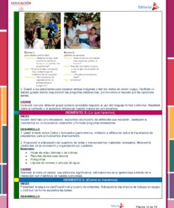 Una página de plan de lección para Planeación de Abril Cuarto Grado de Primaria 2024 NEM que presenta actividades grupales e indicaciones de discusión. Las imágenes muestran a los estudiantes participando en diversas actividades. El texto analiza la comunicación, el respeto y los ejercicios en el aula. La colorida página incluye un borde verde y rojo perfecto para Planeación Abril.