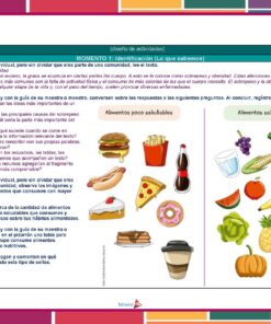Página de actividad educativa titulada 