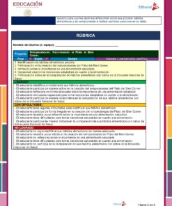 Un documento titulado 