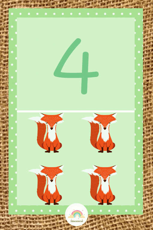 Nombre del producto: Calendario de pared "Zorros Rojos