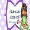 ¿Que es una exposición?