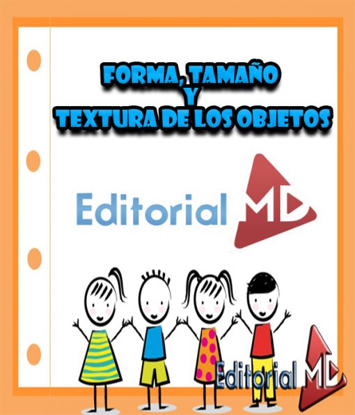 Forma, tamaño y textura para niños