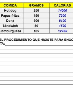 Ejercicios de proporcionalidad