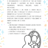 Infografía en español del Cuadernillo Actividades Educación Socioemocional, con garabatos en colores pastel, una persona con un globo de diálogo y pulgares hacia arriba, además de consejos sobre autoconocimiento, emociones e identificación de valores personales.