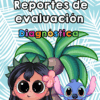 KIT DE REPORTES DE EVALUACIÓN DIAGNÓSTICA ESTILO LILI Y STITCH PREESCOLAR