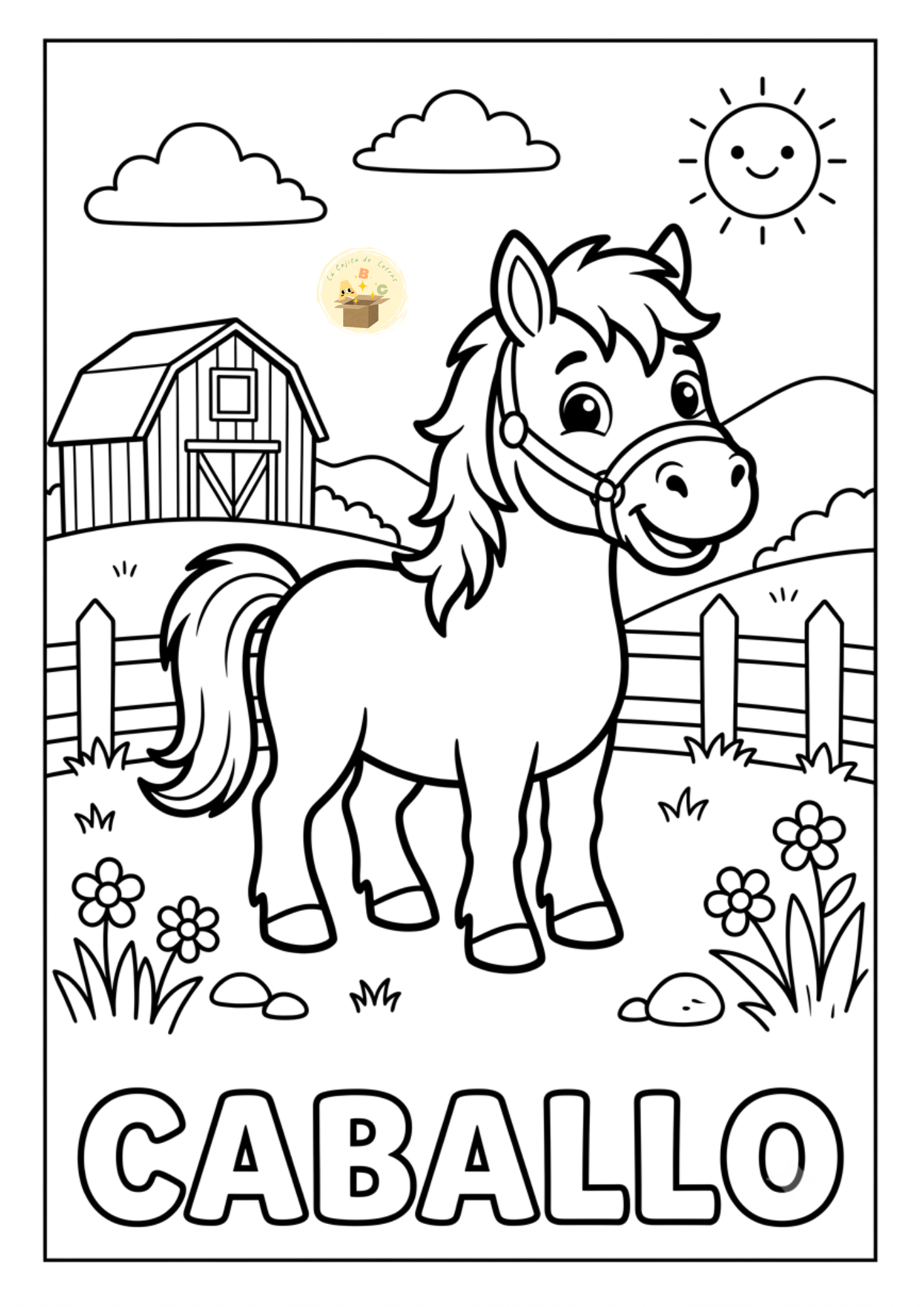Gran Libro Para Colorear: La Granja y sus Amigos 4 Gran Libro Para Colorear: La Granja y sus Amigos - Image 4
