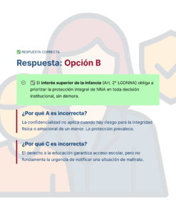 Guía de Estudio HORAS ADICIONALES HISTORIA Educación Secundaria- USICAMM 2026 - 2027 + (Simulador 90 Reactivos) 39 Una pantalla de respuesta del cuestionario en español destaca