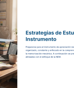 51 Estrategias de Estudio para el Instrumento