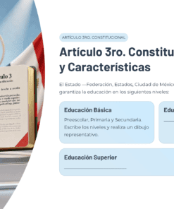 52 Articulo 3ro Constitucional Niveles y Caracteristicas