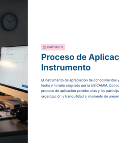 55 Proceso de Aplicacion del Instrumento