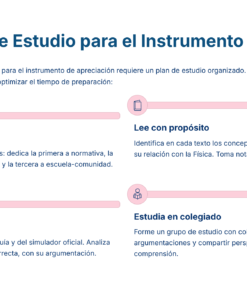58 Estrategias de Estudio para el Instrumento