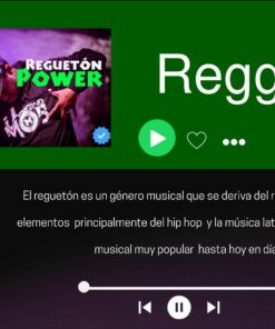 Actividad Didáctica Mi lista de reproducción | Pantalla de PowerPoint (editable) que muestra una lista de reproducción titulada 