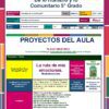 Planeación de Mayo Quinto Grado de Primaria 2026 NEM 9 Imagen de un plan de proyecto de aula para el curso de quinto grado titulado