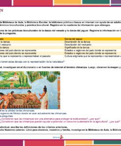 Una hoja de trabajo educativa en español para 