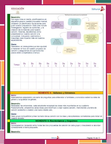 5° Primaria Lenguajes Abril Pagina 15