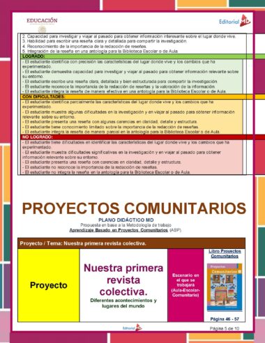 5° Primaria Lenguajes Marzo Pagina 05