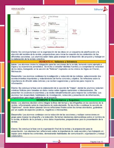 5° Primaria Lenguajes Marzo Pagina 08