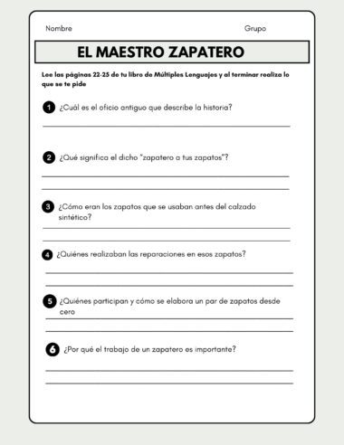 Cuadernillo de comprensión lectora. Múltiples Lenguajes. Cuarto Grado. Tomo I - Image 4
