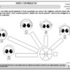 UNIDAD DIDACTICA ¡JUGUEMOS A MEDIR! 14 Hoja de trabajo en blanco y negro con niñas de dibujos animados, una señal de