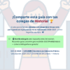 Guía de Estudio HORAS ADICIONALES HISTORIA Educación Secundaria- USICAMM 2026 - 2027 + (Simulador 90 Reactivos) 34 Ilustración de una persona sonriente que levanta el puño en señal de celebración. Texto que invita a los profesores a compartir una guía para el proceso de horas adicionales 2026-2027, con una nota sobre recursos gratuitos para el examen y un enlace.