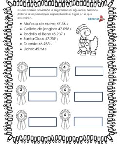 Cuadernillos Matemáticos Navideños para Primaria MD ¡GRATIS! 23 6° Cuadernillo Navideno MD page 0004