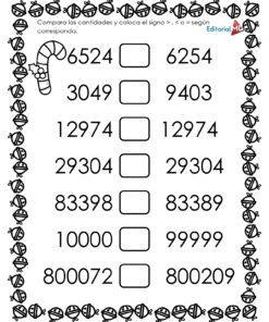 Cuadernillos Matemáticos Navideños para Primaria MD ¡GRATIS! 28 6° Cuadernillo Navideno MD page 0009