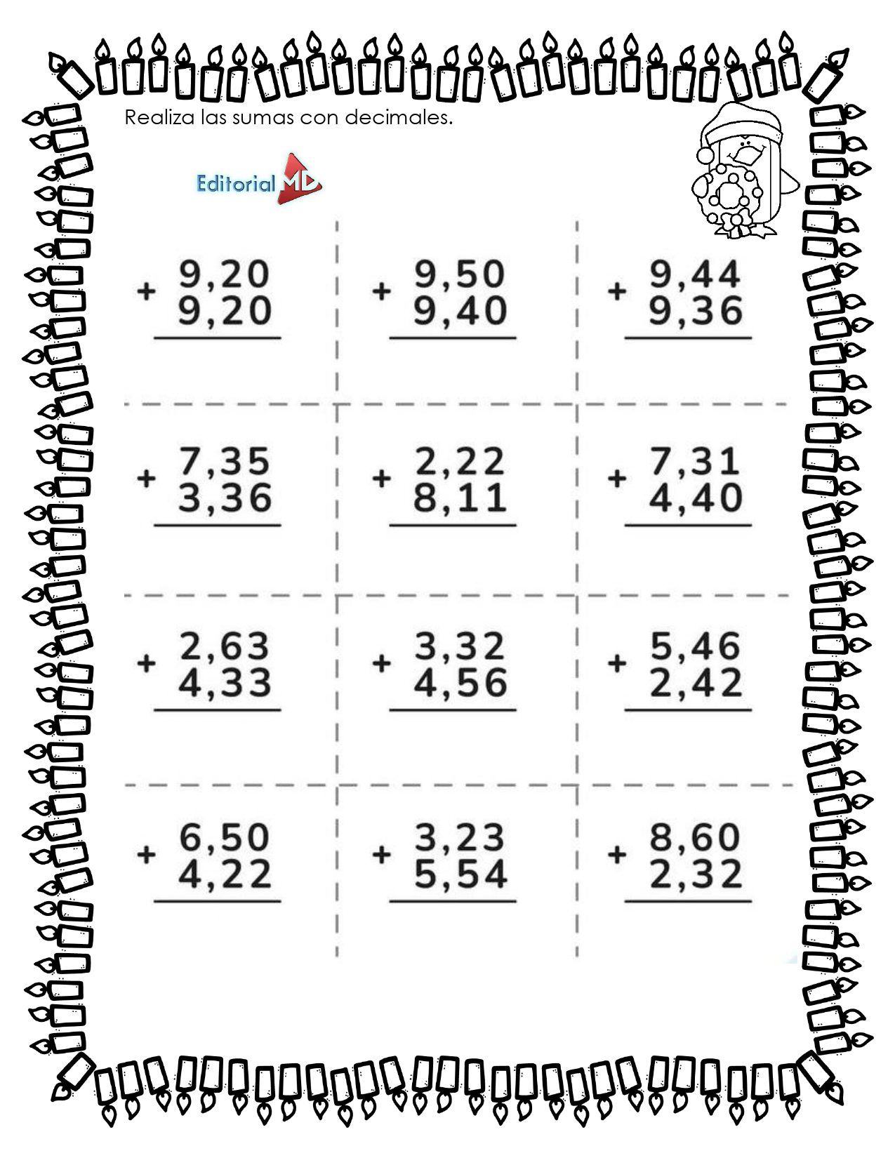 Cuadernillos Matemáticos Navideños para Primaria MD ¡GRATIS! 18 Cuadernillos Matemáticos Navideños para Primaria MD ¡GRATIS! - Image 18
