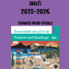Programa Analítico Inglés Primaria Sexto