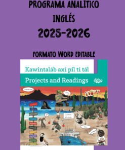 Programa Analítico Inglés Primaria Sexto