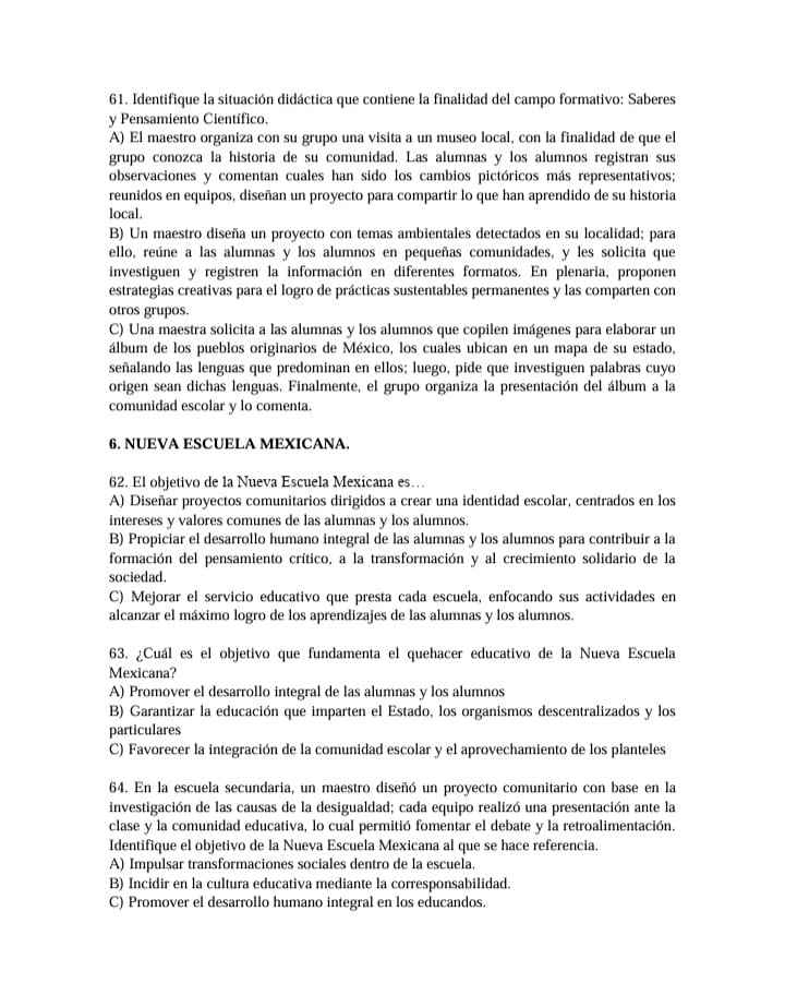 PROBLEMARIO DE ADMISION DOCENTE EN LA EDUCACION BASICA NIVEL PRIMARIA 8 PROBLEMARIO DE ADMISION DOCENTE EN LA EDUCACION BASICA NIVEL PRIMARIA - Image 8