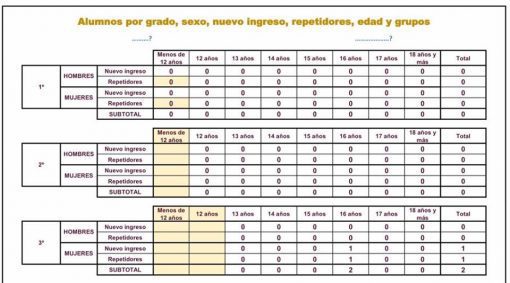 Generador de Apoyo Para Estadística 911 *SECUNDARIA*