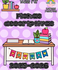Fichas Descriptivas Preescolar (Bajo - Medio - Alto)