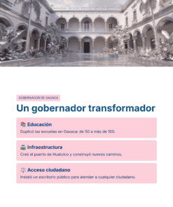 7 Un gobernador transformador