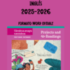 Programa Analítico Inglés Secundaria Primero
