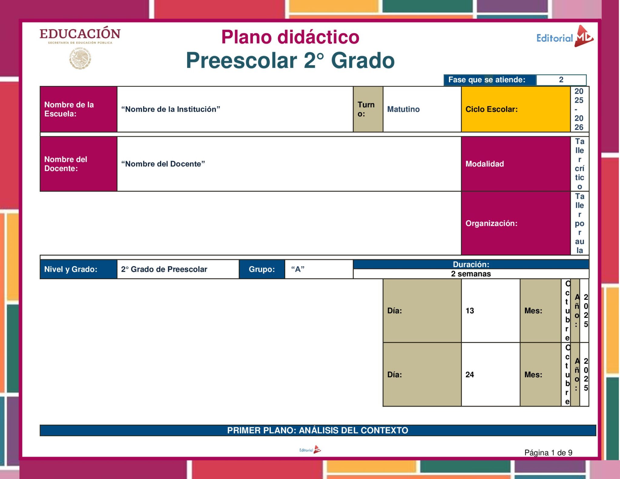 Planeación Elaboramos un Títere para Preescolar 2 Planeación Elaboramos un Títere para Preescolar - Image 2