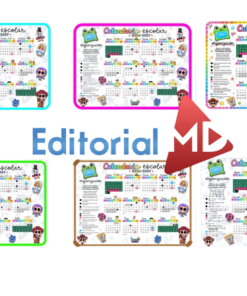 📚✨ Calendario Escolar 2026-2027 | Temática Toy Story 5 | 6 diseños